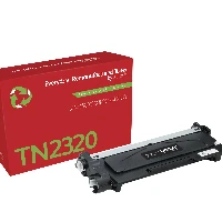 Everyday Remanufactured Everyday Black Remanufactured Toner by replaces Brother TN2320, High Capacity, 2600 pages, Black, 1 pc(s)