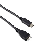 Targus ACC925EUX, 1 m, USB C, Micro-USB B, USB 3.2 Gen 2 (3.1 Gen 2), Male/Male, Black