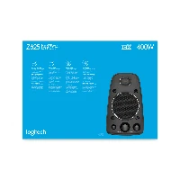 Logitech Z625 Powerful THX Sound, 2.1 channels, 200 W, Universal, Black, Rotary, 35 W