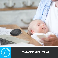 Logitech M220 Silent, Ambidextrous, Optical, RF Wireless, 1000 DPI, Charcoal