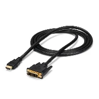 StarTech.com 6 ft HDMI to DVI-D Cable - M/M, 1.8 m, HDMI, DVI-D, Male, Male, Straight