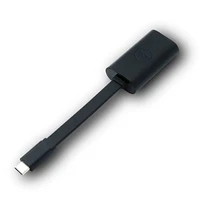 DELL Adapter- USB-C to Ethernet (PXE Boot), Gigabit Ethernet, USB Type-C, Black