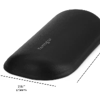 Kensington ErgoSoft Wrist Rest for Standard Mouse, Gel, Thermoplastic polyurethane (TPU), Black, Taiwan, 73 x 152 x 18 mm, 150 g, 200 mm