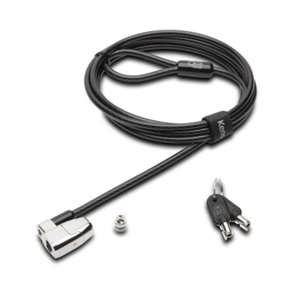 Kensington ClickSafe 2.0 Keyed Laptop Lock, 1.83 m, Kensington, Key, Carbon steel, Black