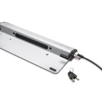 Kensington Laptop Locking Station 2.0 with MicroSaver 2.0 Lock, Kensington, Round key, Aluminium, Silver