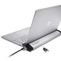 Kensington Laptop Locking Station 2.0 with MicroSaver 2.0 Lock, Kensington, Round key, Aluminium, Silver