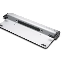 Kensington Laptop Locking Station 2.0 with MicroSaver 2.0 Lock, Kensington, Round key, Aluminium, Silver