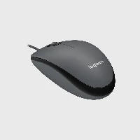 Logitech Mouse M100, Ambidextrous, Optical, USB Type-A, 1000 DPI, Grey