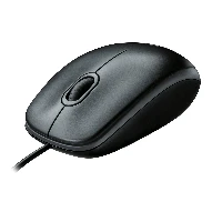Logitech Mouse M100, Ambidextrous, Optical, USB Type-A, 1000 DPI, Grey