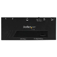 StarTech.com 2 Port HDMI Switch w/ Automatic and Priority Switching - 1080p, HDMI, Aluminium, Plastic, Black, 10 m, 1280 x 720 (HD 720), 1920 x 1080 (HD 1080), 1920 x 1200 (WUXGA), 1080p, 720p