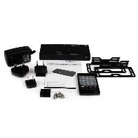 StarTech.com 2 Port HDMI Switch w/ Automatic and Priority Switching - 1080p, HDMI, Aluminium, Plastic, Black, 10 m, 1280 x 720 (HD 720), 1920 x 1080 (HD 1080), 1920 x 1200 (WUXGA), 1080p, 720p