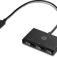 HP USB-C to USB-A Hub, USB 3.2 Gen 1 (3.1 Gen 1) Type-C, USB 3.2 Gen 1 (3.1 Gen 1) Type-A, Black, HP ZBook Studio G4 MWS HP ZBook 15 G4 HP ZBook 17 G4 HP ZBook 15u G4 HP ProBook x360 11 G1 EE HP..., Home, 36.5 g