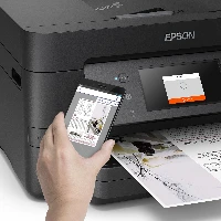 Epson WorkForce Pro WF-4725DWF, Inkjet, Colour printing, 4800 x 1200 DPI, A4, Direct printing, Black