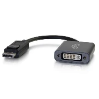 C2G DisplayPort to DVI-D Active Adapter - Video Converter - Black, DisplayPort, DVI-D, Male, Female, 4096 x 2160 pixels, Black