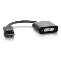 C2G DisplayPort to DVI-D Active Adapter - Video Converter - Black, DisplayPort, DVI-D, Male, Female, 4096 x 2160 pixels, Black