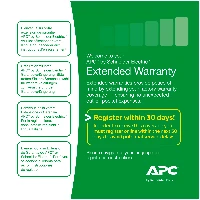 APC Service Pack 3 Year Warranty Extension (for new product purchases), 3 year(s)