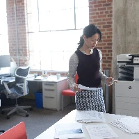 HP Color LaserJet Enterprise Flow MFP M681z, Print, copy, scan, fax, Laser, Colour printing, 1200 x 1200 DPI, A4, Direct printing, Black, Grey