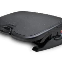 Kensington SoleMate Plus Footrest - Black, Black, 0 - 30, 45 cm, 35 cm, 556.3 mm, 94 mm