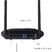 NETGEAR R6120, Wi-Fi 5 (802.11ac), Dual-band (2.4 GHz / 5 GHz), Ethernet LAN, 4G, Black, Tabletop router