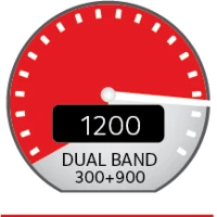 NETGEAR R6120, Wi-Fi 5 (802.11ac), Dual-band (2.4 GHz / 5 GHz), Ethernet LAN, 4G, Black, Tabletop router