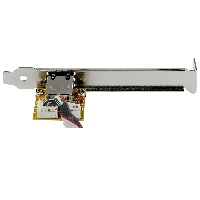 StarTech.com Mini PCI Express Gigabit Ethernet Network Adapter NIC Card, Internal, Wired, Mini PCI Express, Ethernet, 1000 Mbit/s