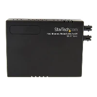 StarTech.com 10/100 Multi Mode Fiber Copper Fast Ethernet Media Converter ST 2 km, 100 Mbit/s, IEEE 802.3, IEEE 802.3u, Full, Half, ST, 2000 m, 1310 nm