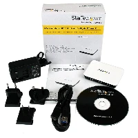 StarTech.com USB 3.0 to Gigabit Ethernet NIC Network Adapter with 3 Port Hub - White, Wired, USB, 5000 Mbit/s, Black, White