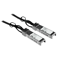 StarTech.com Cisco SFP-H10GB-CU1M Compatible 1m 10G SFP+ to SFP+ Direct Attach Cable Twinax - 10GbE SFP+ Copper DAC 10 Gbps Low Power Passive Mini GBIC/Transceiver Module DAC Firepower ASR920 ASR9000, 1 m, SFP+, SFP+