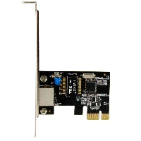 StarTech.com 1-Port Gigabit Ethernet Network Card - PCI Express, Intel I210 NIC, Internal, Wired, PCI Express, Ethernet, 2000 Mbit/s, Black, Metallic