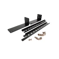 StarTech.com 1U Rackmount Brackets for KVM Switch (SV431 Series), Mounting bracket, Black, 1U, CE, REACH, SV431, 220 mm