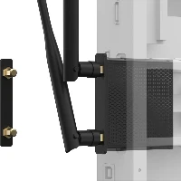 iiyama OWM001, Wired, USB, WLAN / Bluetooth, Wi-Fi 4 (802.11n), 433.5 Mbit/s, Black