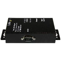 StarTech.com 1 Port RS232 Serial Ethernet Device Server - PoE Power Over Ethernet, 10/100Base-T(X), 100 - 240 V, 12 V, 0.1 A, 100 mA, Type M
