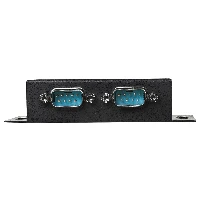 StarTech.com 2 Port Industrial Wall Mountable USB to Serial Adapter Hub with DIN Rail Clips, USB 2.0 Type-B, Serial, Black, Steel, Activity, Windows 2000, Windows 2000 Professional, Windows 7, Windows 7 Enterprise, Windows 7 Enterprise...