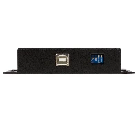 StarTech.com 1 Port Metal Industrial USB to RS422/RS485 Serial Adapter w/ Isolation, USB B, RS-422/485, 1.8 m, Black