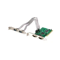 StarTech.com 4 Port PCI RS232 Serial Adapter Card with 16550 UART, PCI, Parallel, RS-232, CE, FCC, RoSH, MosChip MCS9845, 32 B