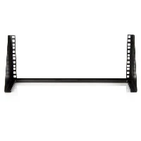 StarTech.com 4U 19in Steel Vertical Wall Mount Equipment Rack Bracket, Wall mounted rack, 4U, 56.7 kg, 1.1 kg, Black