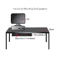 StarTech.com 4U 19in Steel Vertical Wall Mount Equipment Rack Bracket, Wall mounted rack, 4U, 56.7 kg, 1.1 kg, Black