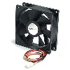 StarTech.com 92x25mm Ball Bearing Quiet Computer Case Fan w/ TX3 Connector, Fan, 9.2 cm, 1800 RPM, 22 dB, 31.84 cfm, Black