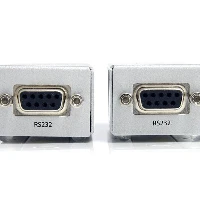 StarTech.com Serial DB9 RS232 Extender over Cat 5 - Up to 3300 ft (1000 meters), VGA, Serial, RS-232, Silver, DC, 0 - 70 C