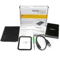 StarTech.com USB 3.1 (10 Gbps) Enclosure for 2.5 SATA Drives, HDD/SSD enclosure, 2.5