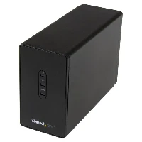 StarTech.com Dual-Bay 2.5in Hard Drive Enclosure - USB 3.0 to SATA III 6Gbps with RAID, HDD/SSD enclosure, 2.5