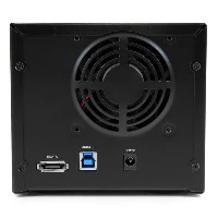 StarTech.com USB 3.0 / eSATA Dual-Bay Trayless 3.5 SATA III Hard Drive Enclosure with UASP - 2-Bay SATA 6 Gbps Hot-Swap HDD Enclosure, HDD enclosure, 3.5