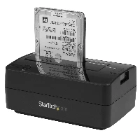 StarTech.com Single Bay USB 3.1 / eSATA to SATA Hard Drive Docking Station, USB 3.1 (10 Gbps) Hard Drive Dock, External 2.5/3.5