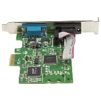 StarTech.com 2-Port PCI Express Serial Card with 16C1050 UART - RS232, PCIe, Serial, Full-height / Low-profile, RS-232, CE, FCC, Microsoft WHQL, SystemBase - SB16C1052PCI