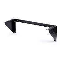 StarTech.com 3U 19in Steel Vertical Wall Mount Equipment Rack Bracket, Wall mounted rack, 3U, 56.7 kg, 921 g, Black