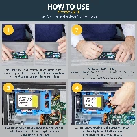 StarTech.com Dual M.2 NGFF SATA Adapter with RAID, SATA, M.2, Black, Metallic, White, Yellow, 500000 h, ASMedia - ASM1092R, 6 Gbit/s