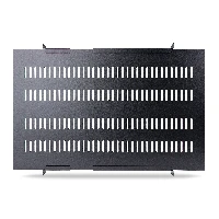 StarTech.com 1U 4-Post Adjustable Vented Server Rack Mount Shelf - 330lbs(150 kg) - 19.5 to 38in Adjustable Mounting Depth Universal Tray for 19