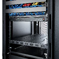 StarTech.com 1U 4-Post Adjustable Vented Server Rack Mount Shelf - 330lbs(150 kg) - 19.5 to 38in Adjustable Mounting Depth Universal Tray for 19