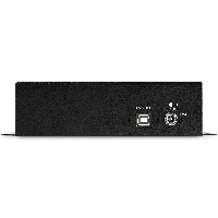 StarTech.com 8 Port USB to DB9 RS232 Serial Adapter Hub  Industrial DIN Rail and Wall Mountable, USB 2.0 Type-B, Serial, Black, Steel, Activity, 5 V