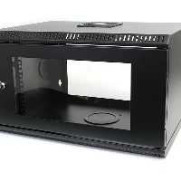 StarTech.com 6U 19in Wallmount Server Rack Cabinet with Acrylic Door, Wall mounted rack, 6U, 50 kg, Key lock, 10.5 kg, Black
